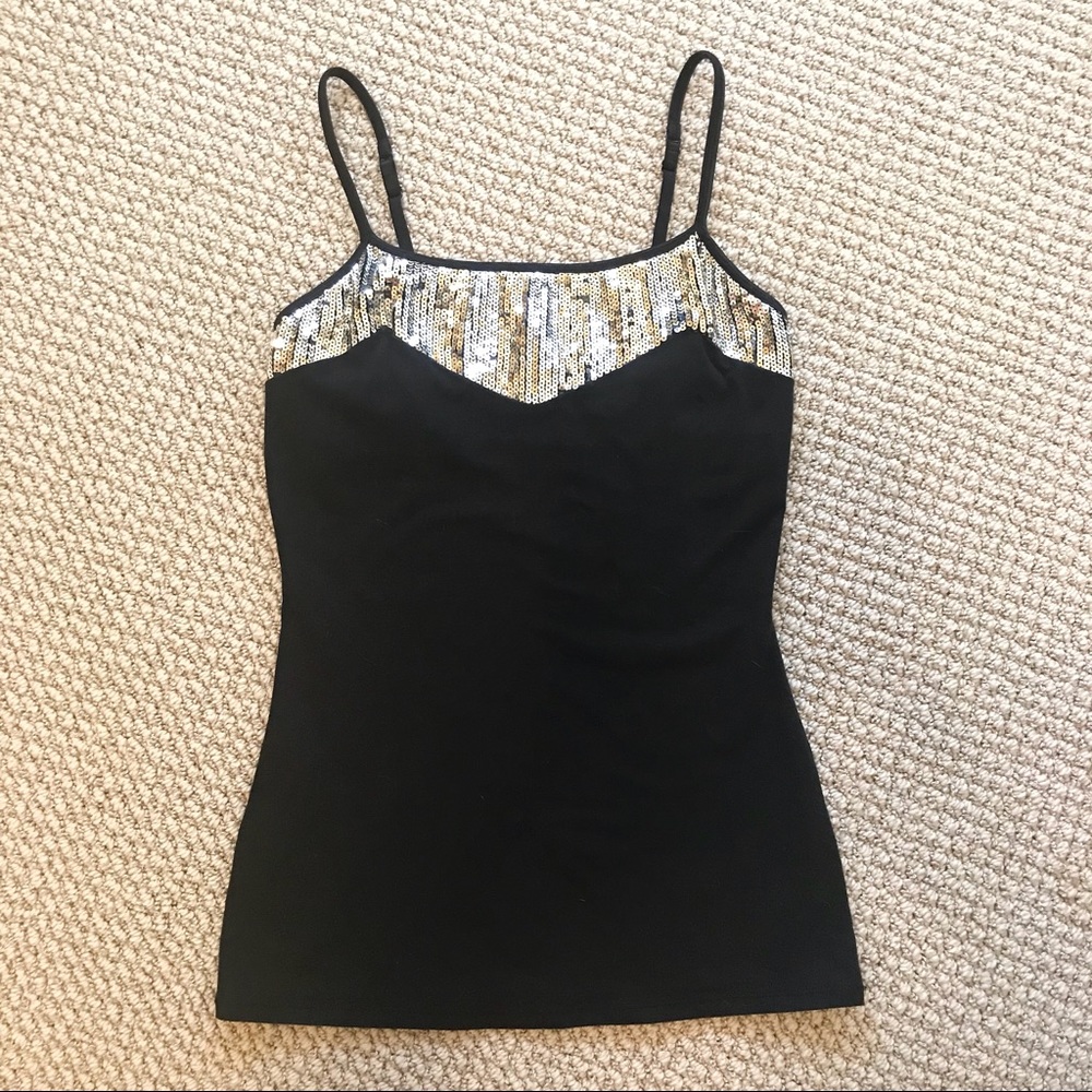 Express Sequin Tank Top